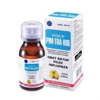 Pimtrakol Lemon Sirup 60ml (per Botol)