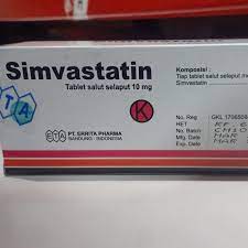 Simvastatin Errita 10mg Tablet (per Tablet)