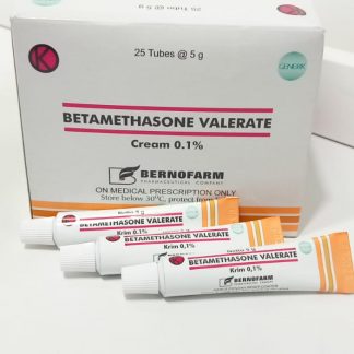 Betamethasone Bernofarm 0.1% Cr 5g (per Tube)