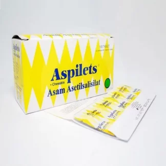 Aspilets Chew 80mg (per Tablet)