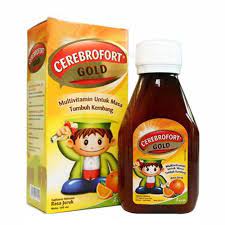 Cerebrofort Gold Orange 100ml (per Botol)