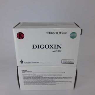 Digoxin Yarindo 0.25mg Tablet (per Strip)