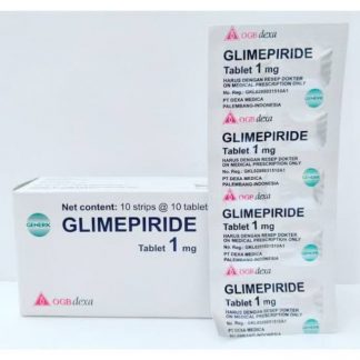 Glimepiride Dexa 1mg Tablet (per Tablet)