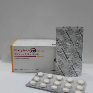 Glucophage Xr 500mg Tablet (per Tablet)