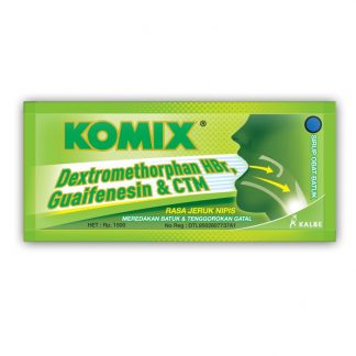 Komix Jeruk Nipis 7ml Sach (per Pcs)