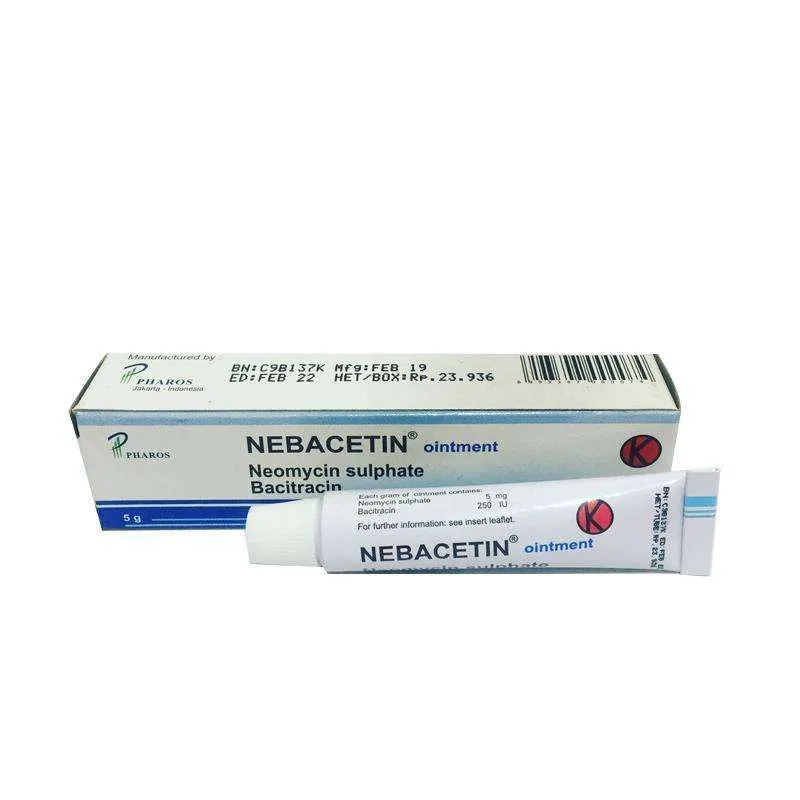 Nebacetin Oint 5g (per Tube)