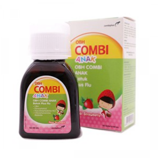 Obh Combi Plus Anak Straw Sirup 60ml