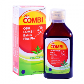 Obh Combi Plus Batuk Flu Menthol Sirup 100ml (per Botol)