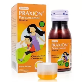 Praxion Sirup 120mg/5ml (per Botol)