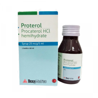 Proterol Syrup 25 mcg/5 ml 60 ml (per Botol)