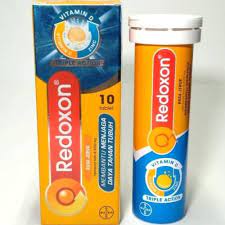Redoxon +Zinc Eff (isi 10 Tablet) (per Tube)