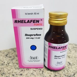 Rhelafen Forte 200mg/5ml Susp 60ml (per Botol)