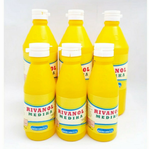 Pembersil Luka Rivanol Medika 100ml (per Botol)