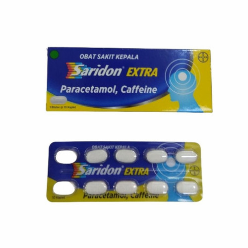 Saridon Extra Kaplet (per Tablet)