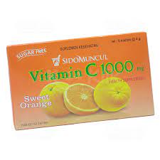 Sidomuncul Vit C 1000mg Orange Sach (per Sachet)