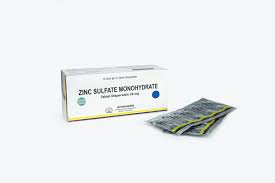 Zinc Sulfate 20mg Tablet (per Strip)