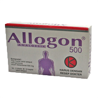 Allogon 500mg Tablet (per Tablet)
