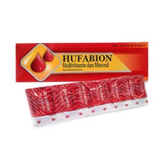 Hufabion Kapsul (per Strip)