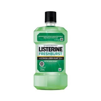 Listerine Fresh Burst Mouthwash 250 ml (per Botol)