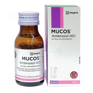 Mucos Syrup 15mg/5ml (per Botol)