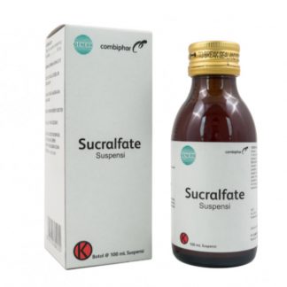 Sucralfate Combiphar 500mg/5ml Sirup 100ml (per Botol)