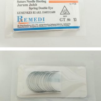 Jarum Hecting Gr 10 suture needle Hecting