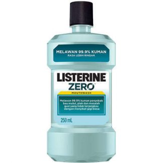 Listerine Zero Mouthwash 250 ml (per Botol)