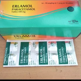 Erlamol 500mg Tablet (per Tablet)