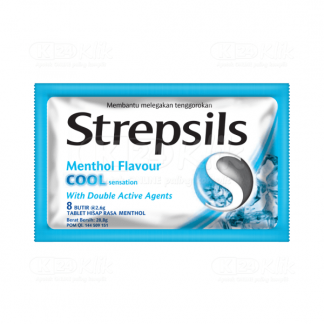 Strepsil Cool Menthol 8 Tablet (per Sachet)
