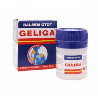 Balsem Gosok Geliga 10g (per Pot)