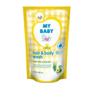My Baby Hair Body Wash 400ml Pouch Reguler (per pouch)