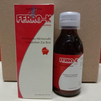 Ferro-K Sirup – 120 ml (per Botol)