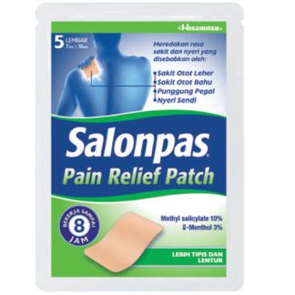 Salonpas Pain Relief Patch 5'S (per Sachet)
