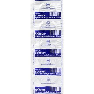 Scopma 10mg Tablet (per Strip)