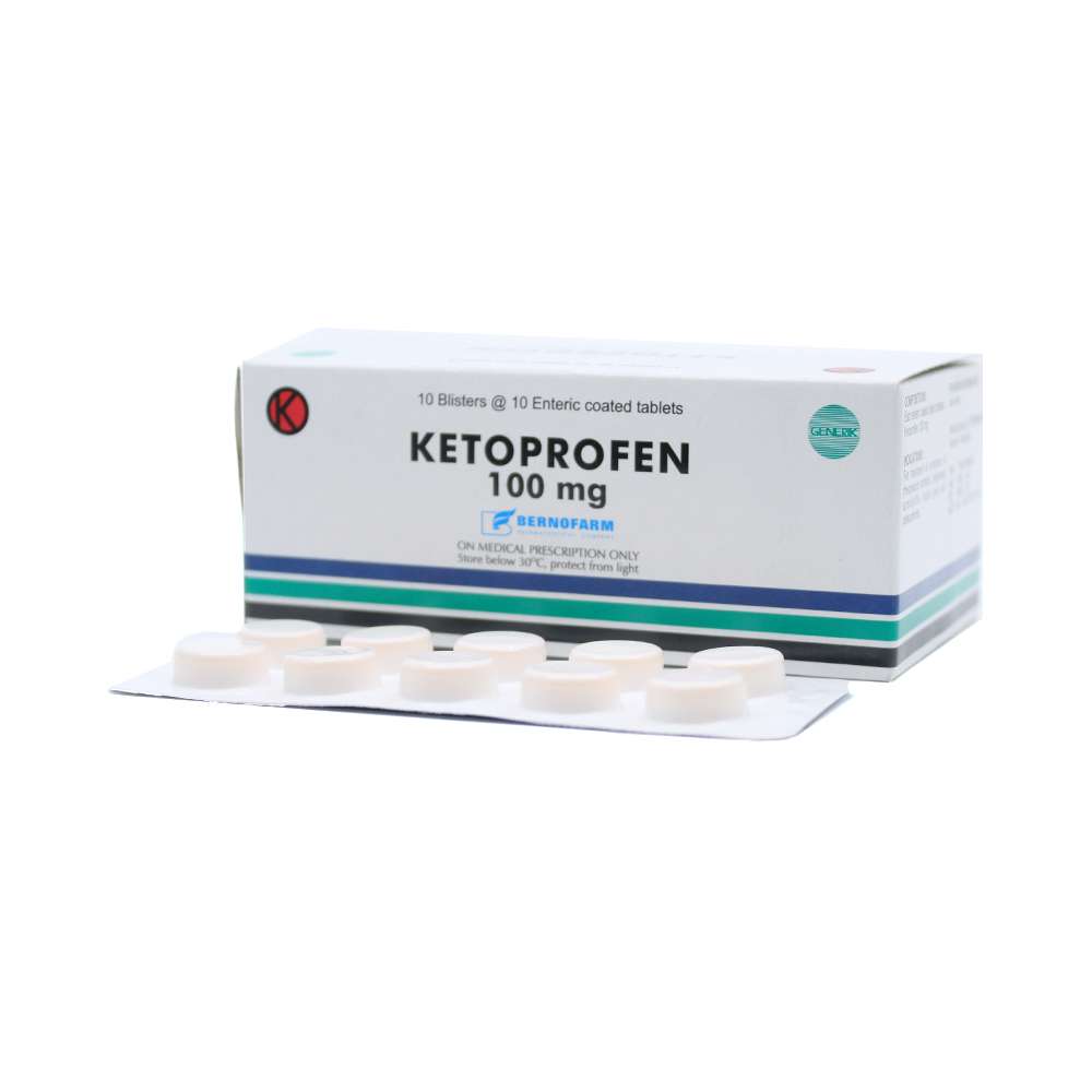 Ketoprofen 100 mg (per Strip)