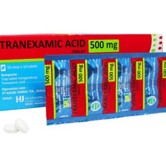 Tranexamic Acid 500mg (per Tablet)
