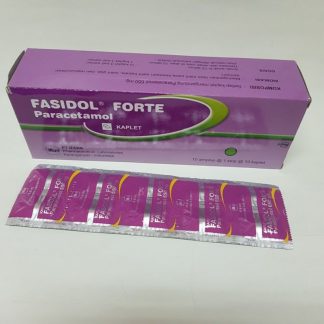 Fasidol Forte 650mg Tablet (per Strip)
