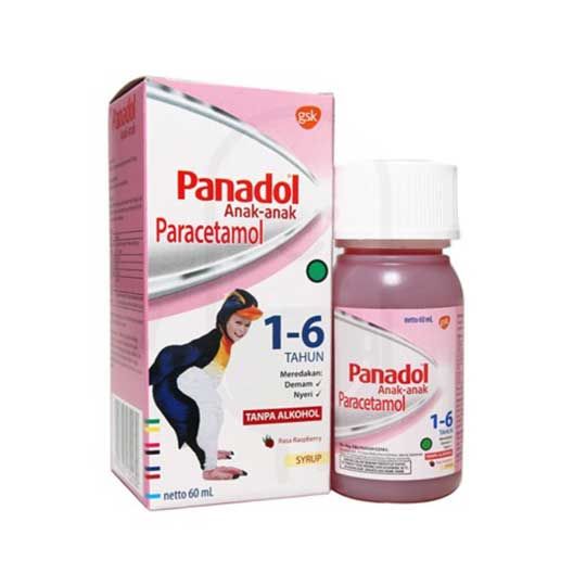 Panadol Syr 60ml (per Botol)